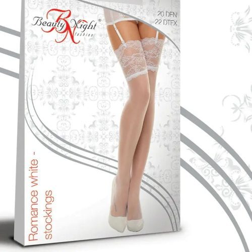 Beauty Night BN6541 Romance Stockings White Beauty Night 85084951