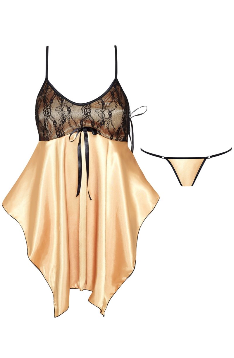 Julieta chemise gold 1 2