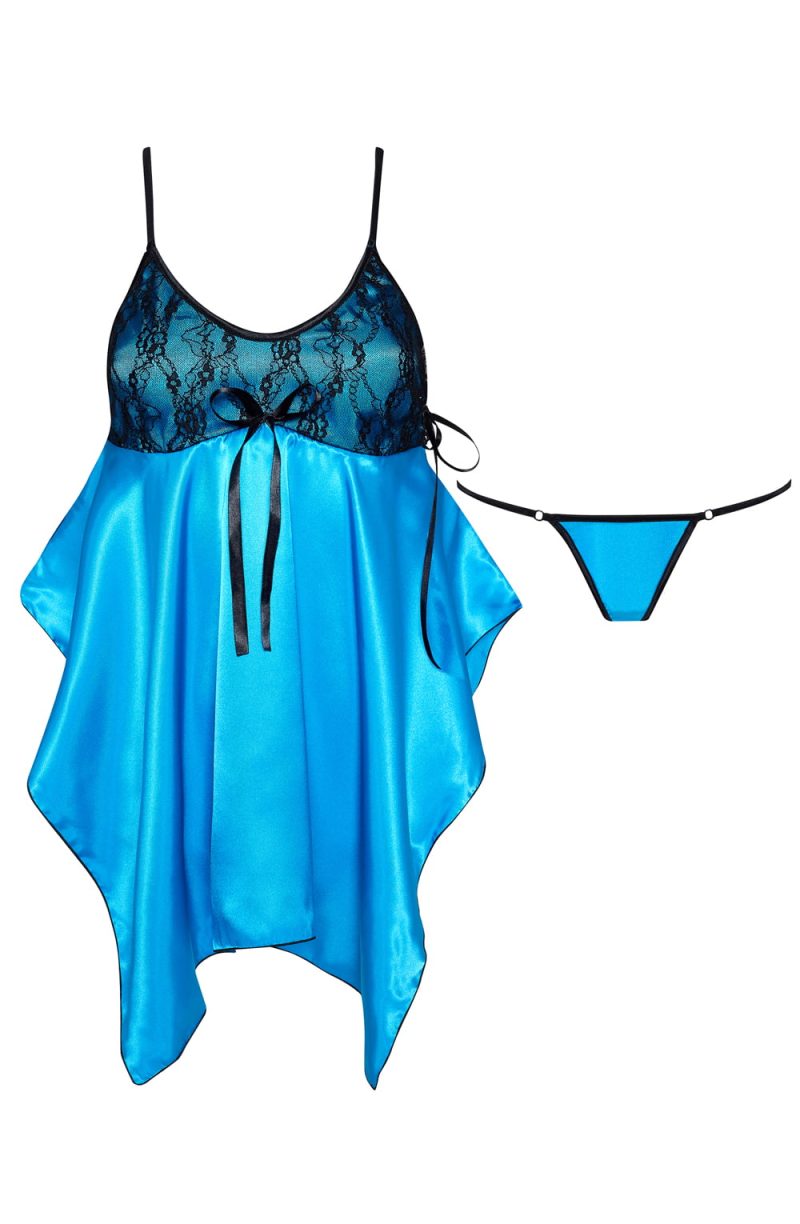 Julieta chemise turquoise 1 2