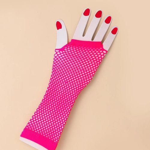 Pink Fishnet Gloves P A Boutique 84584261 1