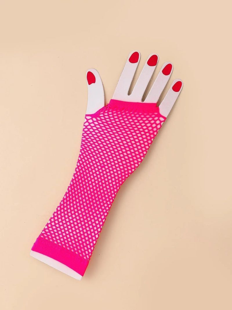 Pink Fishnet Gloves P A Boutique 84584261 1