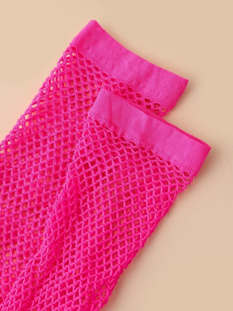 Pink Fishnet Gloves P A Boutique 84584335 1