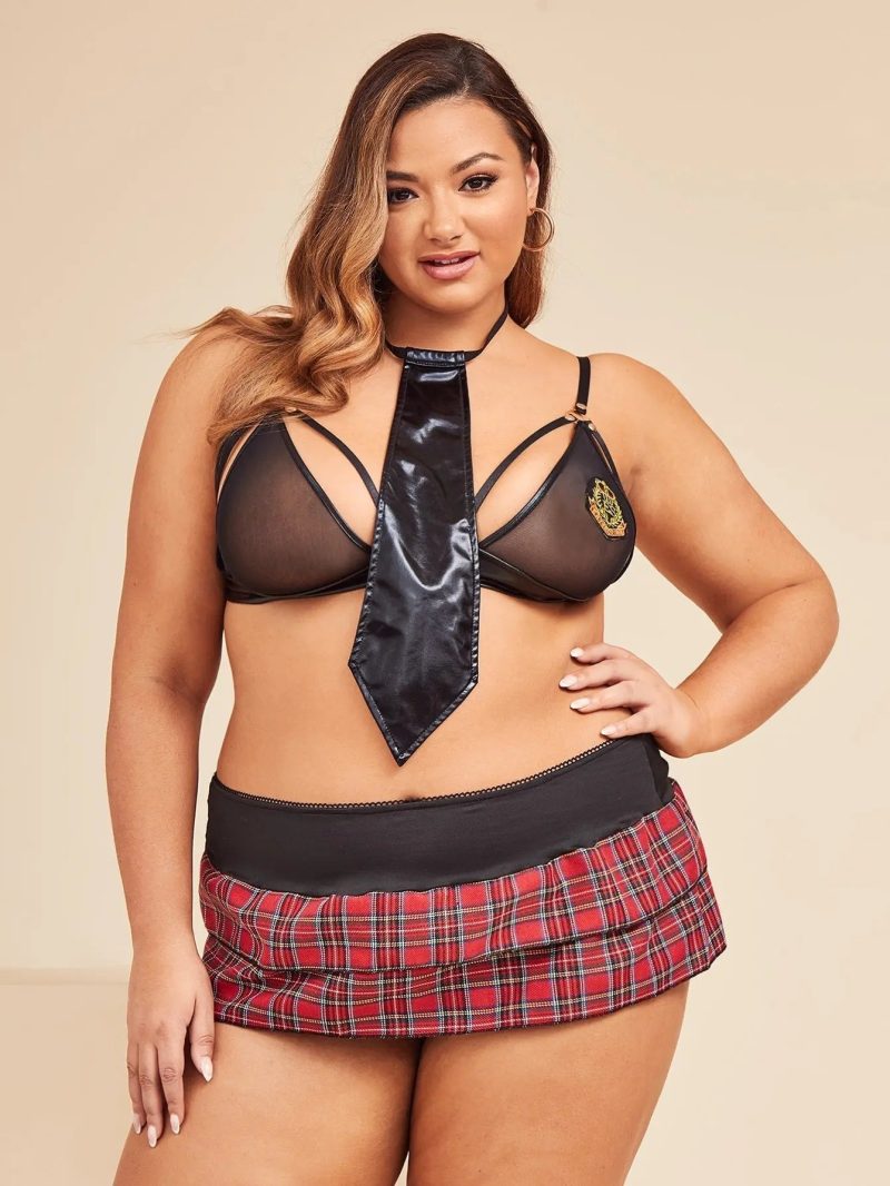 Plus Size Cop Costume Set 3pack P A Boutique 84689053 1