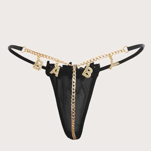 Rhinestone Thong BABY Princess Avenue 84716345