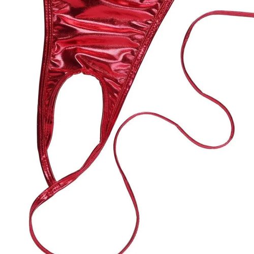 Ultra Sexy Hollow Out Halter Teddy Red Princess Avenue 84782843